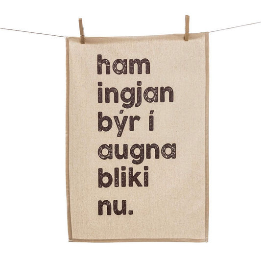 Lífrænt viskastykki