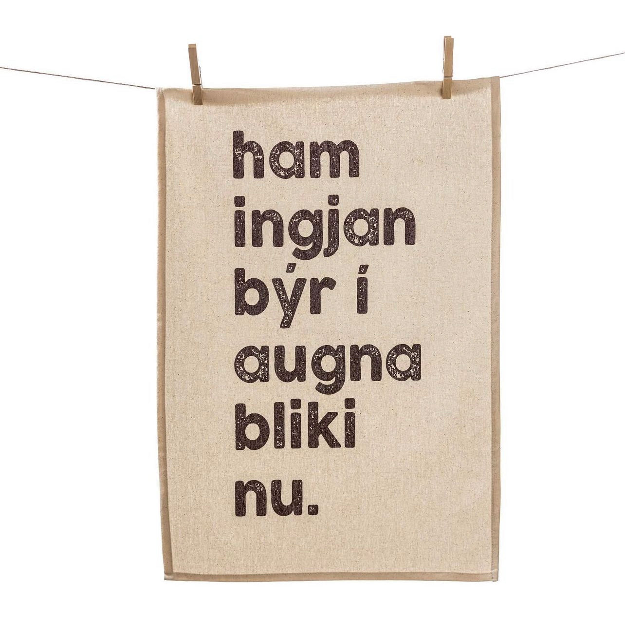Lífrænt viskastykki
